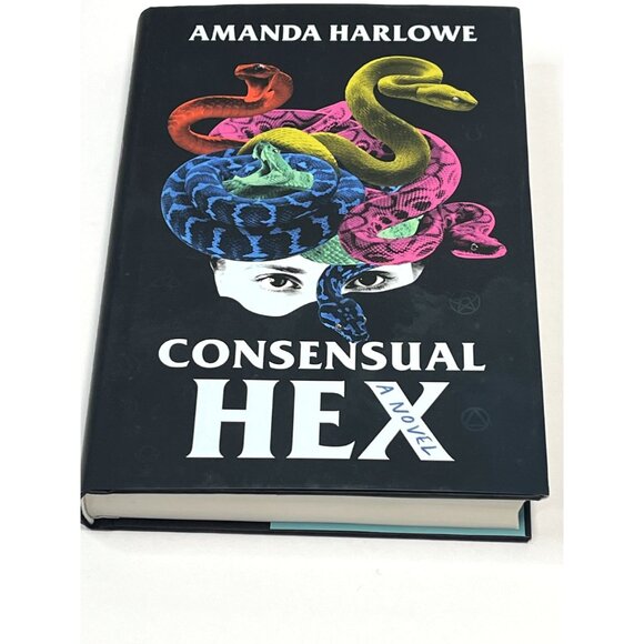 Consensual Hex Hardcover Book by Amanda Harlowe | Feminist Fantasy Fiction - Picture 3 of 5